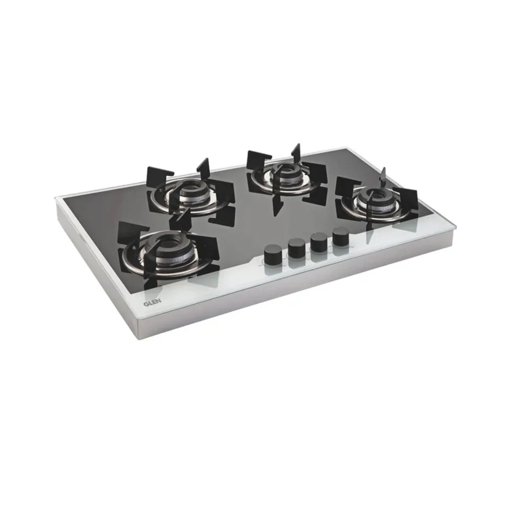 Professional 3-Burner Built-in Gas Hob | Elegant Toughened Glass - Authorized Dealer in Saharanpur