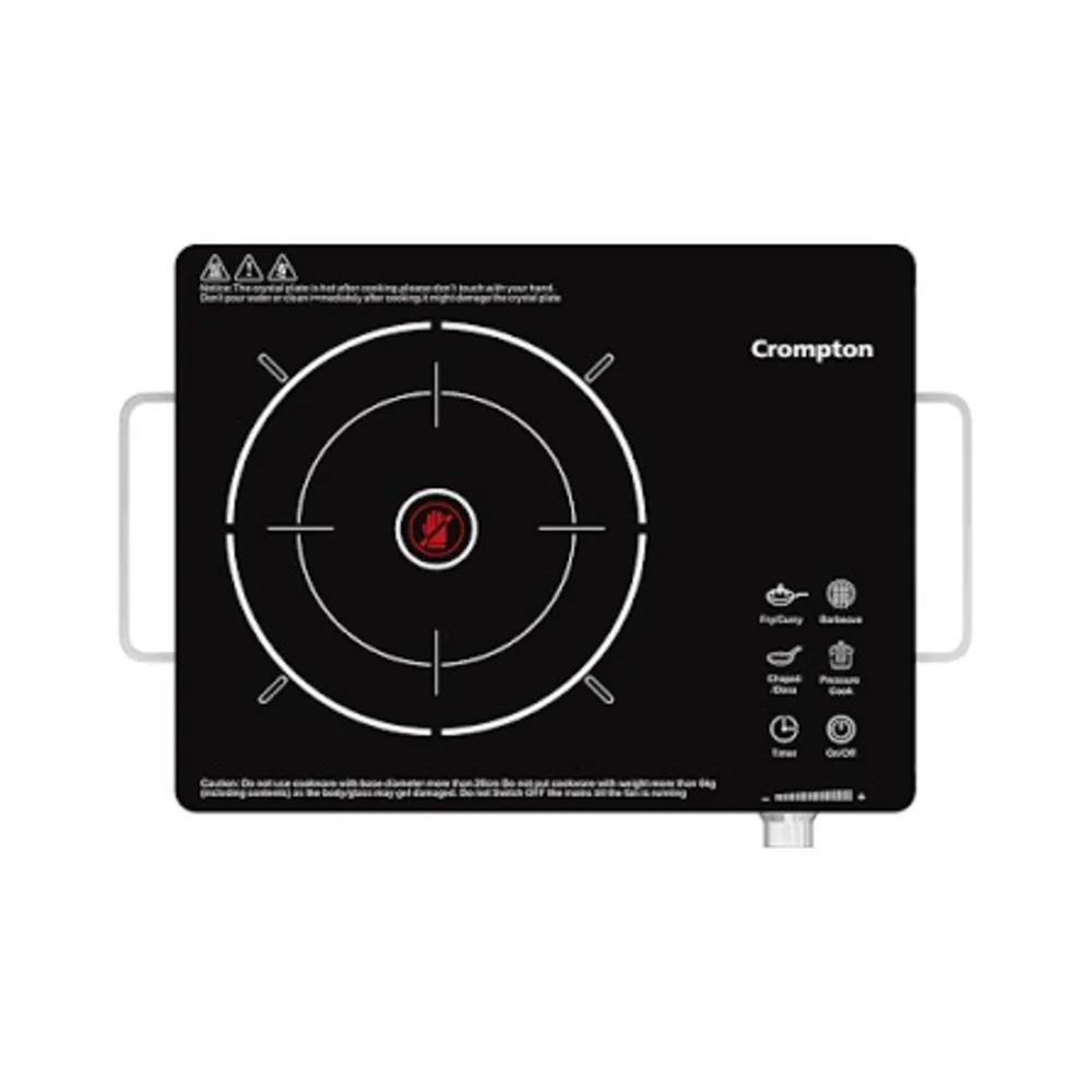 Bajaj Infrared Cooktop Pro | 2000W Energy-Efficient Cooking - Authorized Dealer in Saharanpur