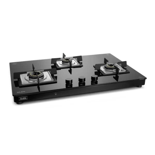 Premium 4-Burner Glass Cooktop | Wide Cooking Space