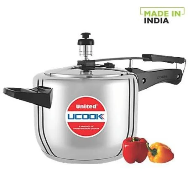 United Aluminum Pressure Cooker | Durable 5L